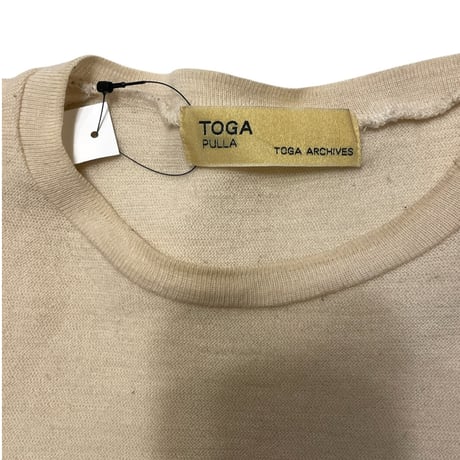[USED] TOGA シャギー袖 Short丈ニット