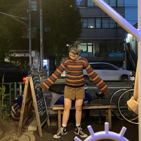 [USED]made in France 袖広がりニット❣️