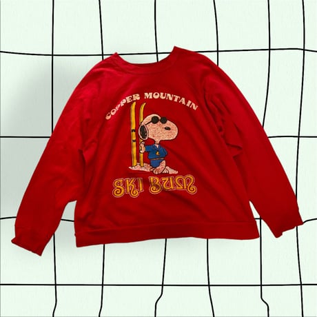 [USED]  Vintage SNOOPY print SWEAT ❤️