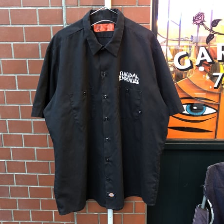 [USED]"Suicidal Tendencies×Dickies"☠️BIG shirts