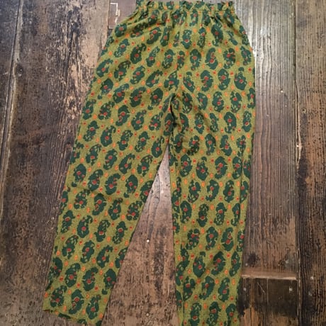 [USED] ペイズリー レーヨンパンツ