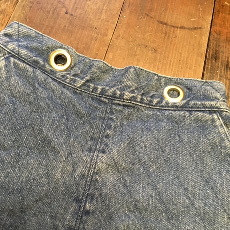 [USED] キルティング柄 DENIM SHORTS
