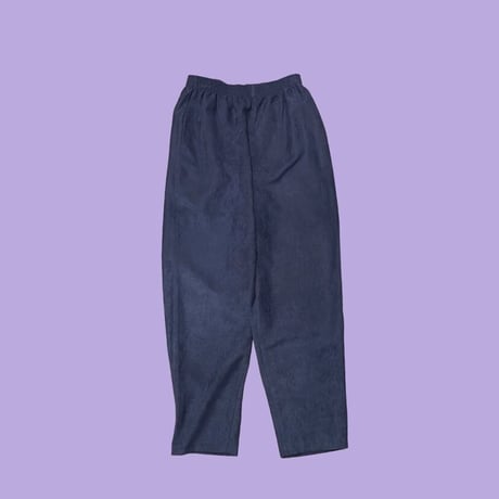[USED] Fake SUEDE🫐イージーパンツ