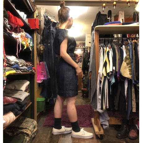 [USED] KAREN WARKER コットンワンピース