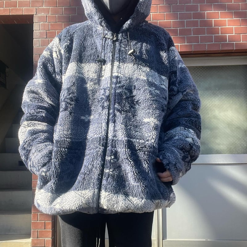 USED] 雪柄 ボア フリース コート❄️ | garden730