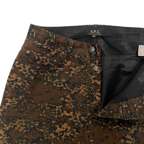 [USED] "A.P.C." オシャレCAMO P/T