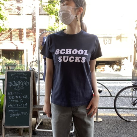 [Naughty] SCHOOL SUCKS S/S Tee  -for kids -