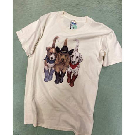 ［USED］前も後ろも可愛い♡ワンちゃんTee