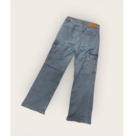 [USED] フレア DENIM CARGO PANTS