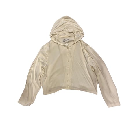 [USED] レーヨン WHITE パーカー