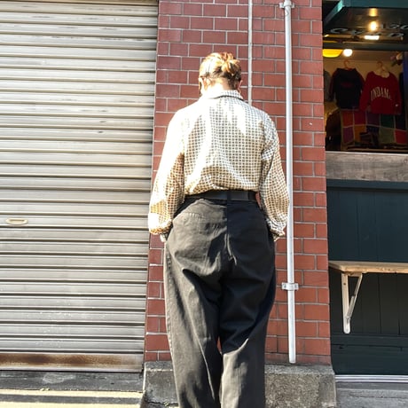 [USED] EURO vintage 渋柄 パジャマshirt