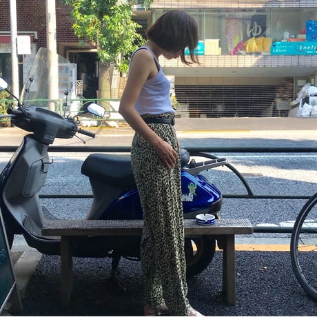 [USED]レオパード柄♡イージーパンツ
