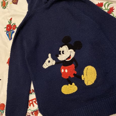 [USED] Mickey♡パーカーKNIT