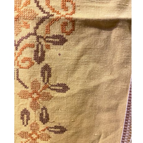 [USED]お花🌼イエローマット（89×29cm）