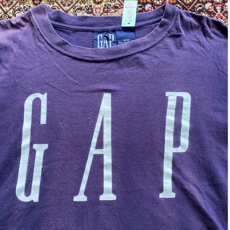 [USED] OLD GAP ロゴ Tee 💙