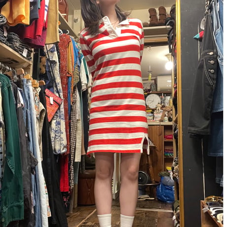 [USED]”Prisoner of Love” ボーダー ワンピース