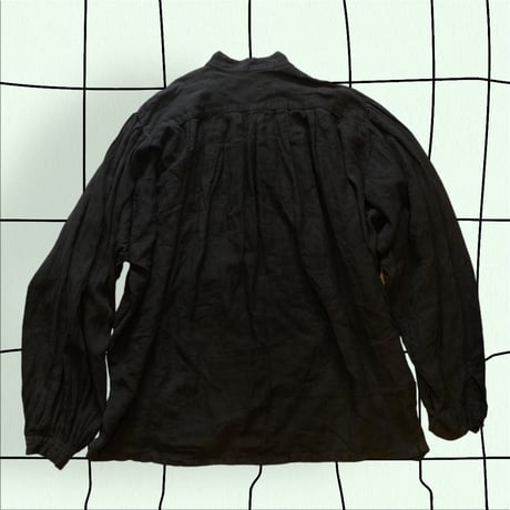 [USED] Leinen  BLACK チュニック🖤