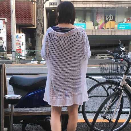 [USED]Cotton Knit ロングカーディガン