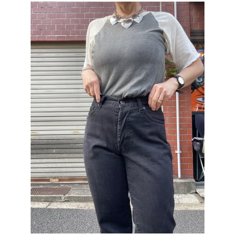[USED] vintage薄〜いボディのスケスケラグランTee！