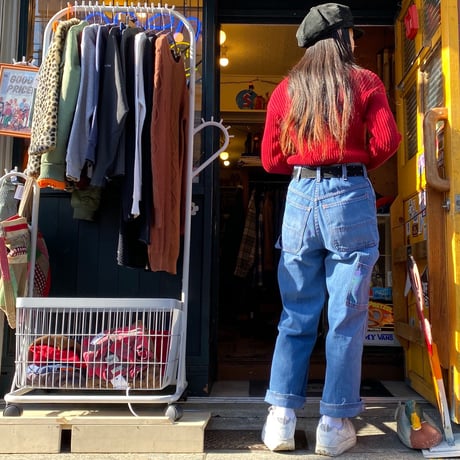 [USED] 真っ赤な COTTON  KNIT♡