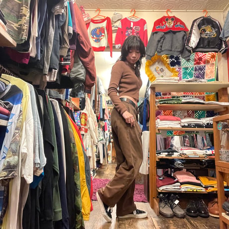 [USED] ボロ♡Brown Dickies