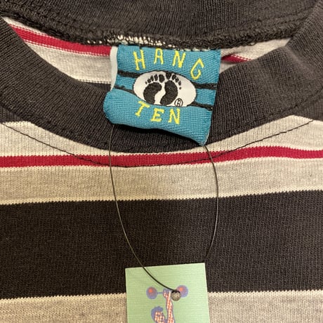 [USED] "HANG TEN" ダメージボーダーTee！