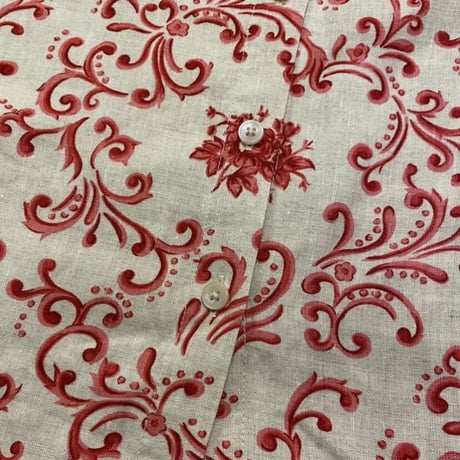[DEADSTOCK] LINEN ノースリーブシャツ