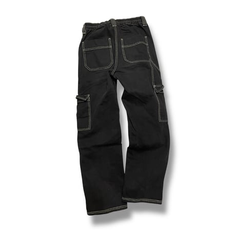 [USED] "BDG SKATE JEAN" BLACK COTTON CARGO Pants