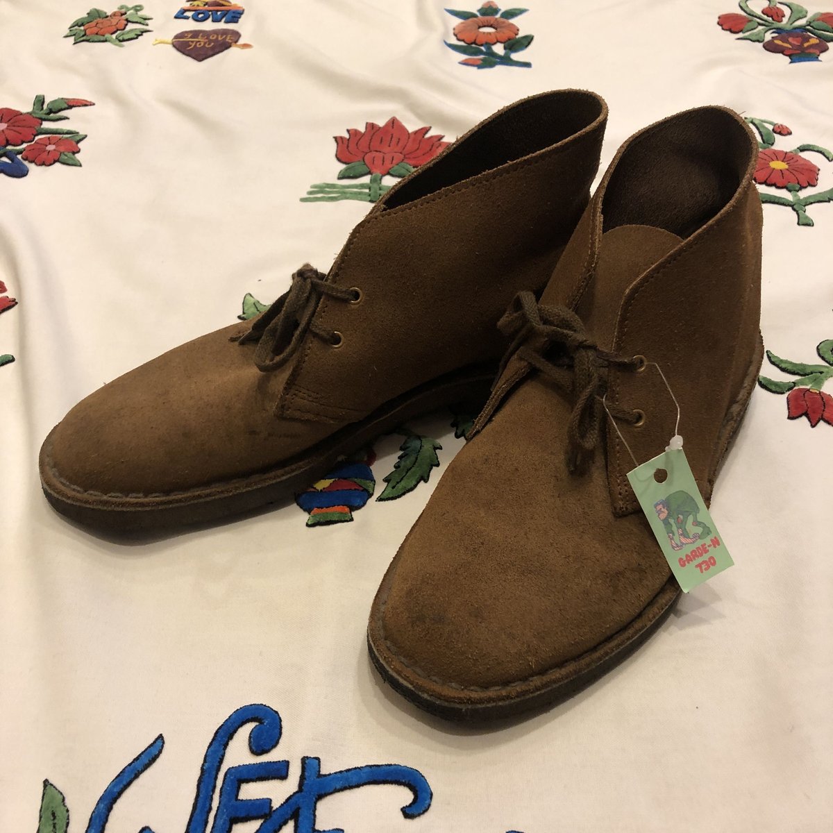 [USED] Clarks デザートブーツ made in England.