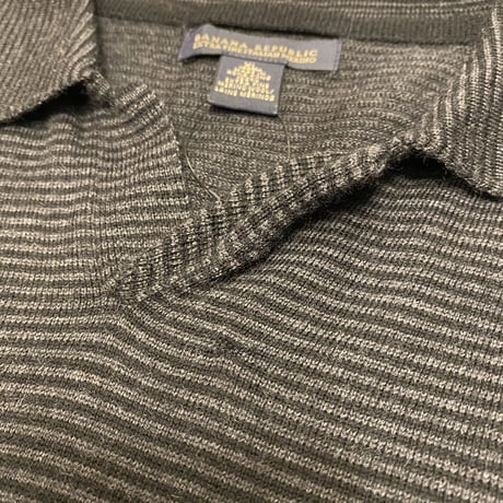 [USED] BANANA REPUBLIC ボーダーニットポロ！