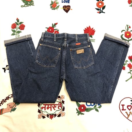 [USED] Wrangler 濃紺 テーパードデニム