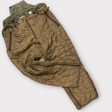 [USED] ドイツ軍  キルティング OVER PANTS