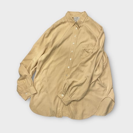 [USED] 80's IVORY SILK SHIRTS