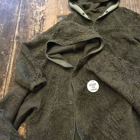 [USED] フランス軍 ボアライナー コート フード付き