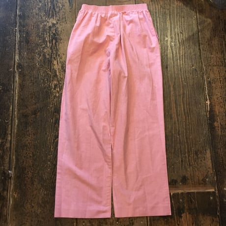 [USED] ピンクの イージー パンツ