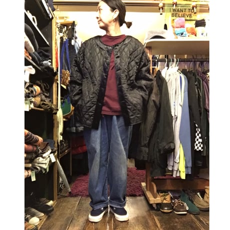 [USED] ベロア キルティング JKT