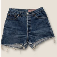 [USED] Levi’s 26501 for Lady ♡ CUTOFF DENIM / W29