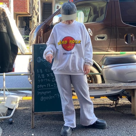 [USED]Vintage HARD ROCK CAFE print SWEAT