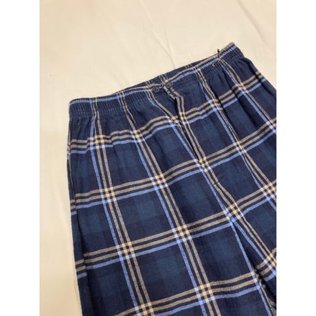 [USED] NEL CHECK  パジャマパンツ