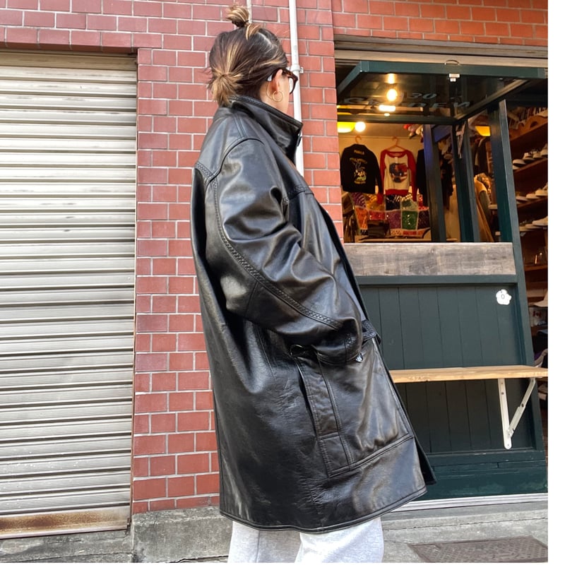 USED] リアルレザーCAR COAT | garden730