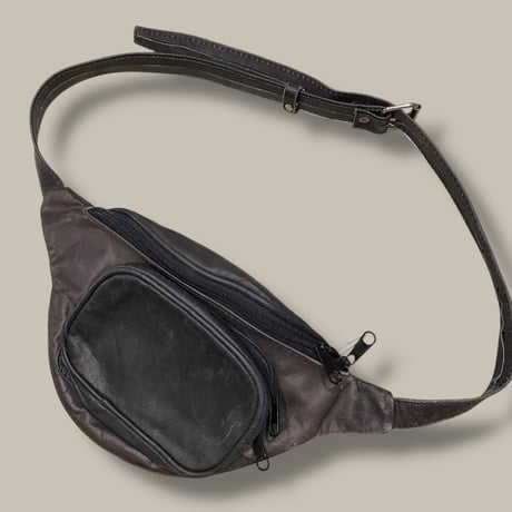 [USED] Real leather ウエストPOUCH