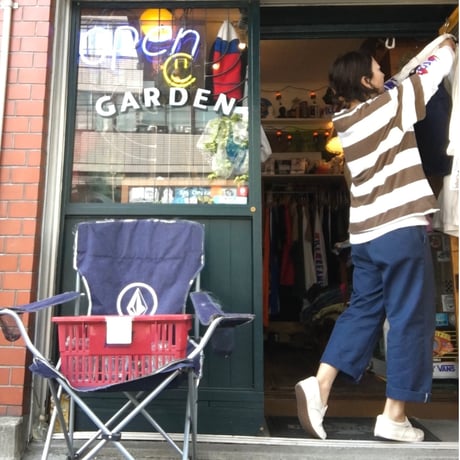 [USED] GAP cutoff  ボーダー  Tee