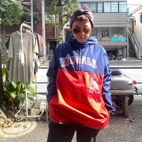[USED]  “ANGELS” youth size ナイロンアノラック PARKA