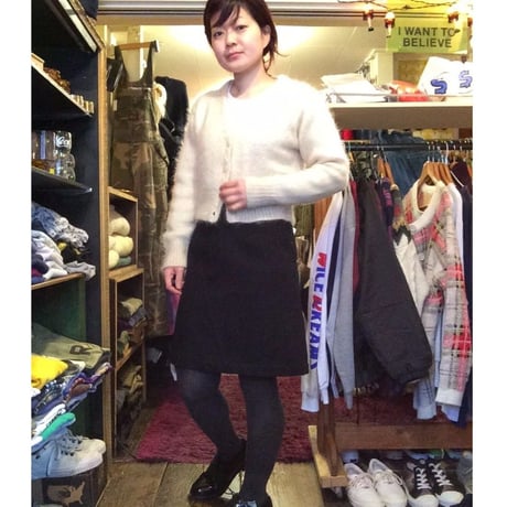 [USED] モヘアカーディガン