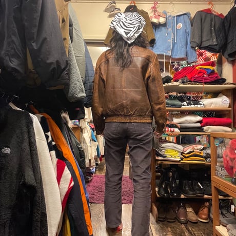 [USED] "G-1" TYPE Leather JKT