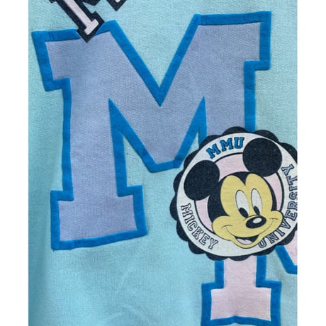 [USED] OLD "MICKEY UNIVERSITY" SWEAT💛