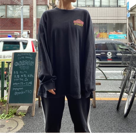 [USED]  Chocolate skateboards  ロングTEE