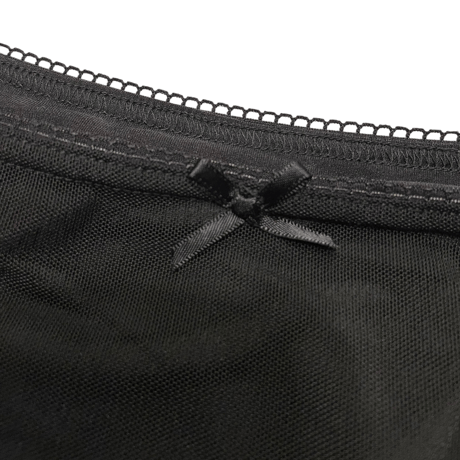 [USED] BLACK メッシュ LONG スカート