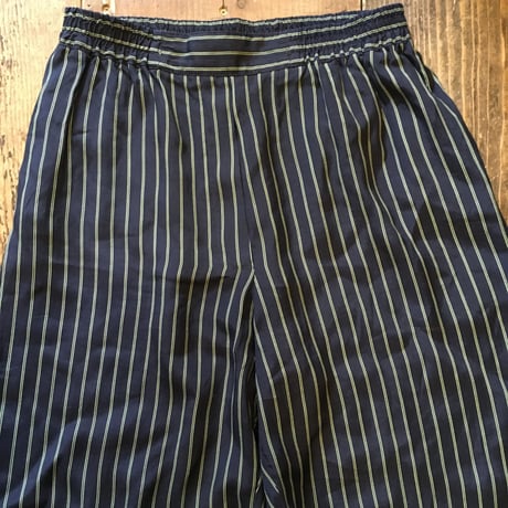 [USED] ストライプ レーヨンパンツ