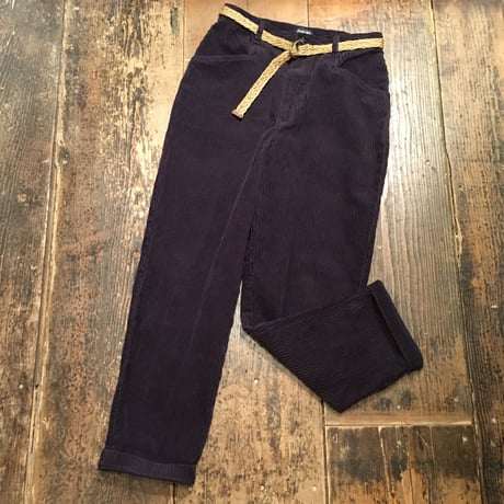 [USED] 太うね コーデュロイ PANTS  NAVY